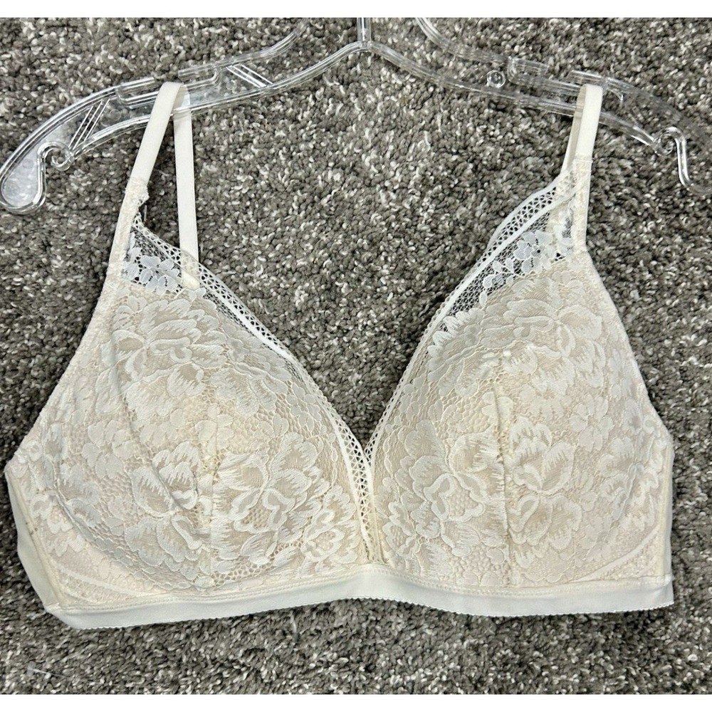 The Knix Fix Deep V Lace 2XL Cloud Bralette (B7)